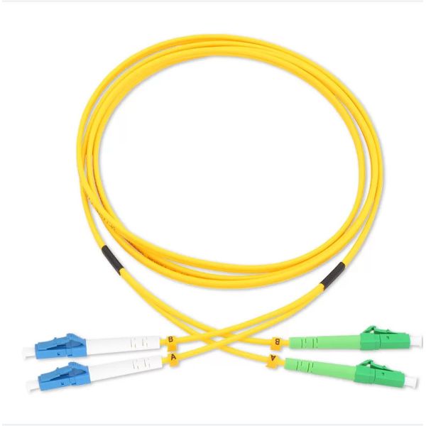 LC APC To LC UPC 3M G652D Single Mode Fiber Patch Cord
