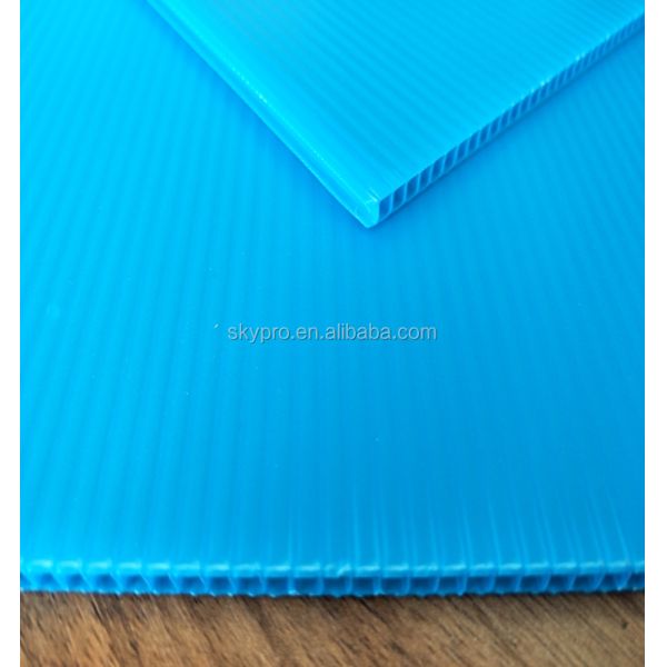 Custom Size Recyclable Waterproof PP Plastic Corrugated Sheet for Box Packaging