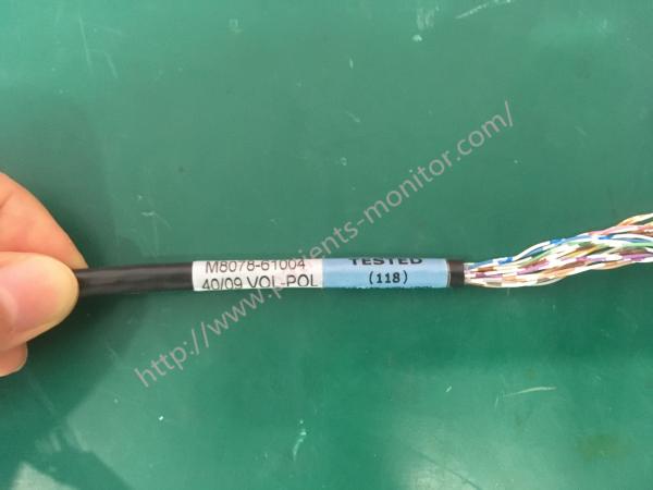 As peças do monitor paciente de M8078-61004 philip MP40 indicam o cabo para o hospital