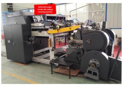 7500kg Corrugated Cardboard Cutting Machine , Automatic Paper Die Cutting Machine