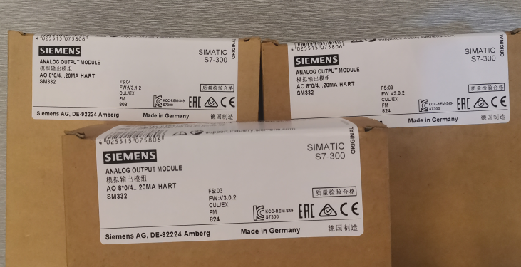 Бит выходов 16 модуля 8 аналогового выхода PLC 6ES7332-8TF01-0AB0 Сименс 24 МАМЫ 6W VDC 350