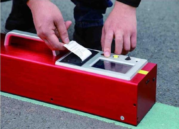 Large Data Storage Pavement Marking Retroreflectometer For Road Markings