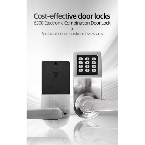 YAGU Wholesale Price High Quality Mobile Application Durable Granular Digital Button Swipe Card Password Door Lock