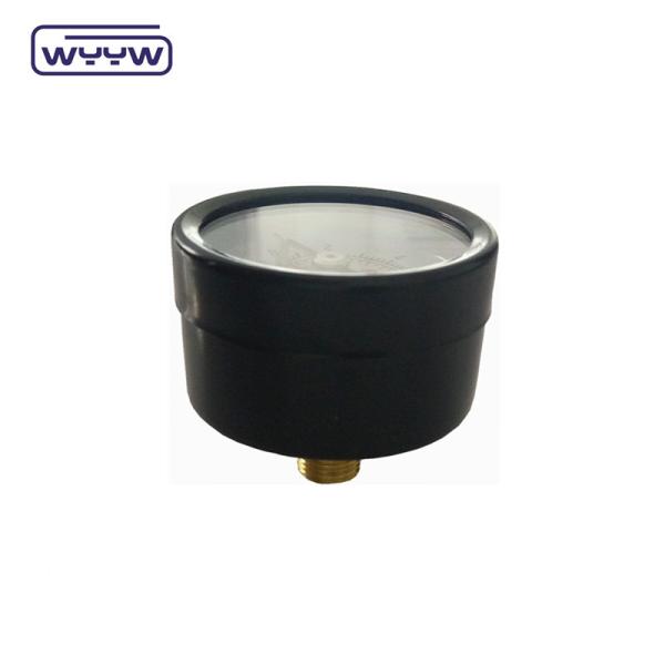 60mm 2.5 Air Test Back Connection Steel Case Pressure Gauge