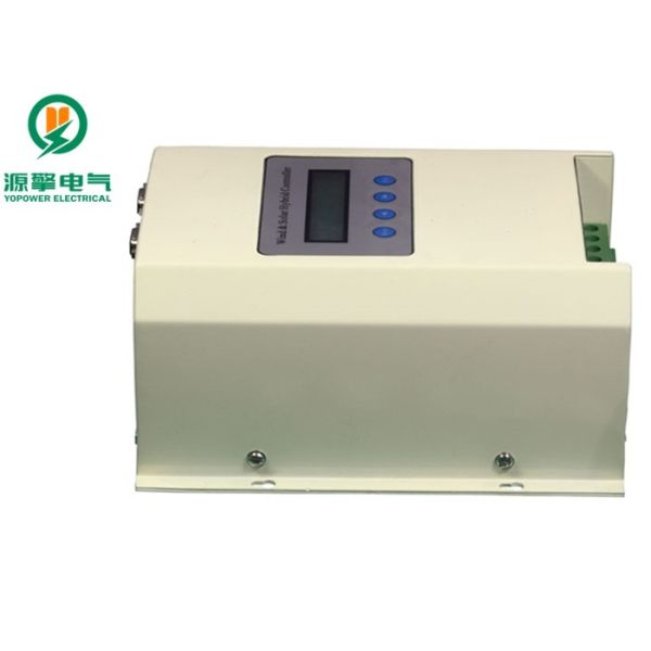 MPPT Wind Solar Hybrid Controller , LCD Display Wind Power Charge Controller