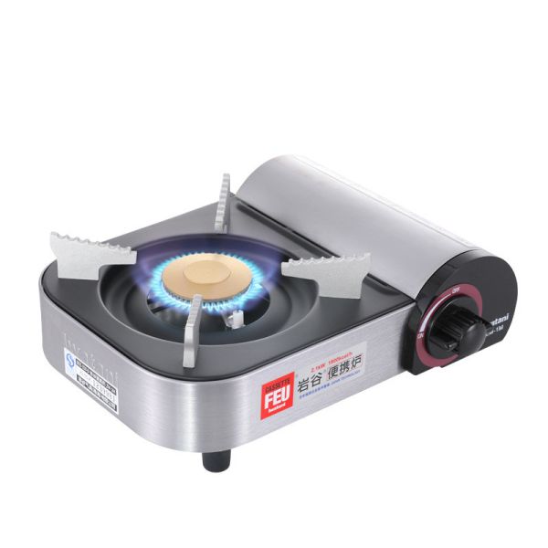 Мини-газовая печь для кемпинга профессиональная портативная печь для кемпинга