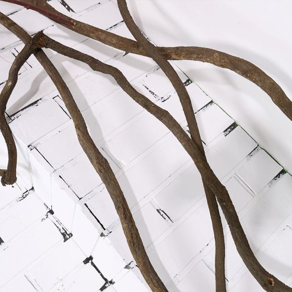 Огнезамедлительное 280cm длинное искусственное украшение трубы угла завода лозы