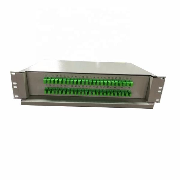 Sliding Type Waterproof LSZH Fiber Optic Patch Panel / ODF