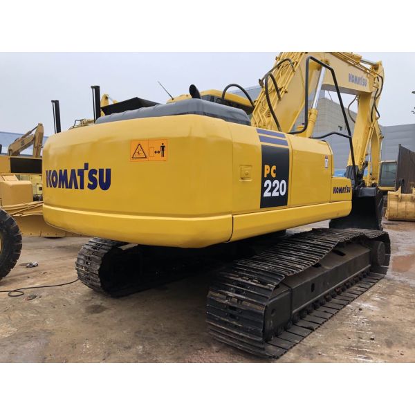 5km/H 125Kw 2013 Year PC220-7 Used Komatsu Excavator