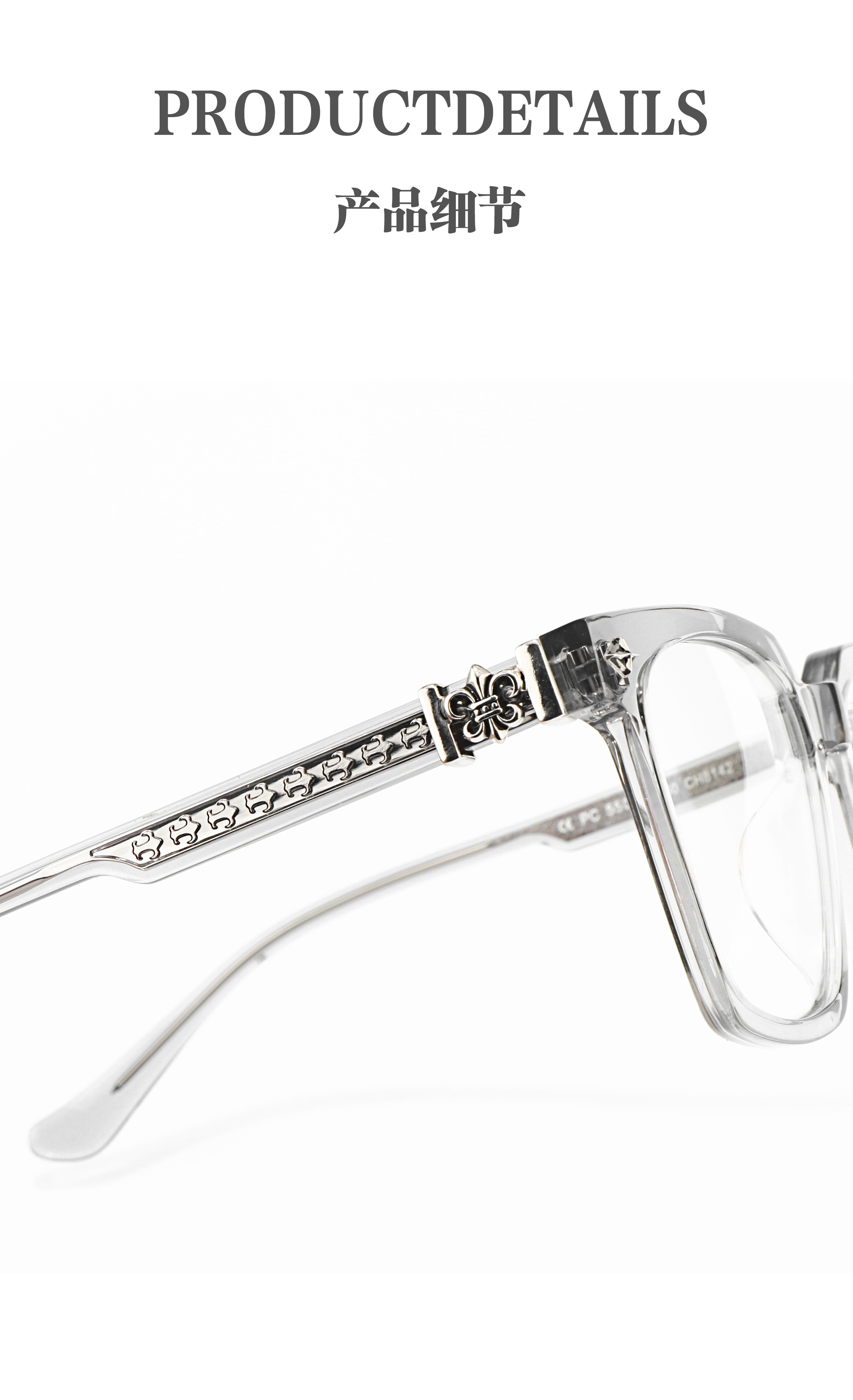 Special Acetate Gold Silver Optical Prescription Presbyopia Multifocal Luxury Brand Young Makeup Fashion Eye Glasses for Men
