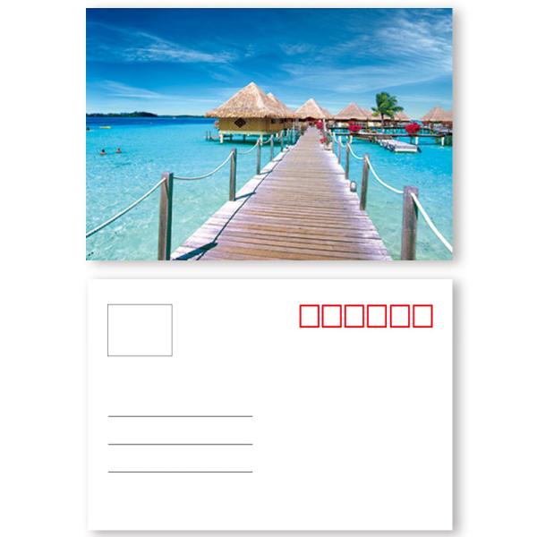 PET / PP Plastic 3D Lenticular Postcard Oil Painting Design above 300DPI
