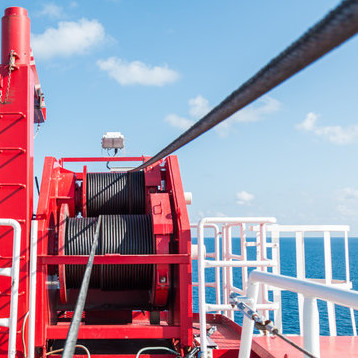 9mm Fiber Core High Carbon Galvanized Steel Rope For Marine Cranes