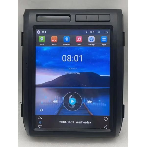 12.1''Вертикальный экран Android 13 Радио Автомобильный DVD-плеер Для Ford F150 2009-2012