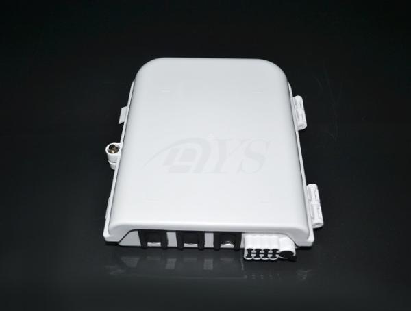 Wall mount fiber optic FTTH mini terminal box with 1X8 PLC Splitter Fiber Optic Terminal Box