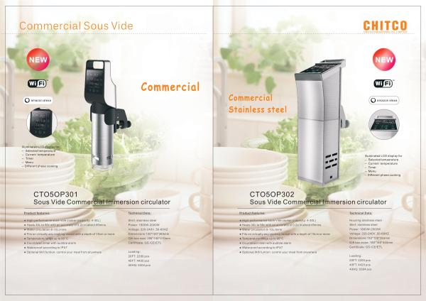 Sous Vide Immersion Circulator and  Slow Cooker GK-P301