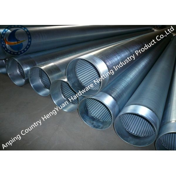 High Mechanical Strength Johnson Wire Screens , Point Welding Wedge Wire Mesh