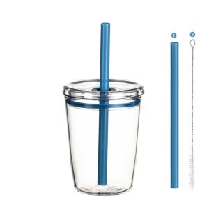 具体的な用途 冷たい飲み物 プラスチックストローカップ 8.5*17cm ストロー機能付き 密封・漏れ防止