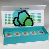 Caixas de presente magnéticas personalizadas Impressão a cores com inserção de cartão de espuma