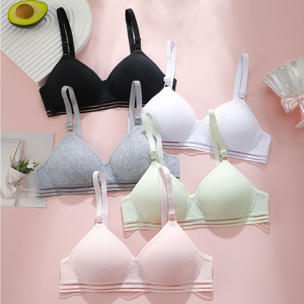 Female High Quality AB Cup Bra Small Breast Underwear Sports Thin Small Quality Wholesale Bra for Women