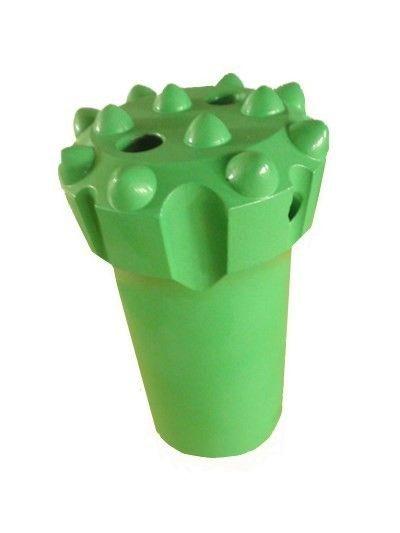 Anti Impact Taper Shank Drill Bit Inserts Long Skirt Flat Shape 6 7 12 Tips