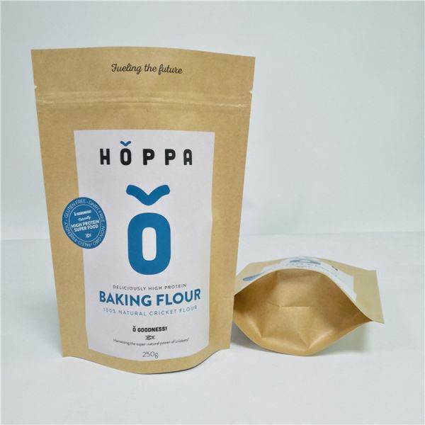 Естественный Браун подгонял мешок бумажных мешков для высушенного чаем пакета специй гаек еды