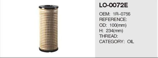 High Quality Diesel Engine Fuel Filter 1R-0756 For CATERPILLAR Truck Generator 1R0756 1R0718 1R-0718
