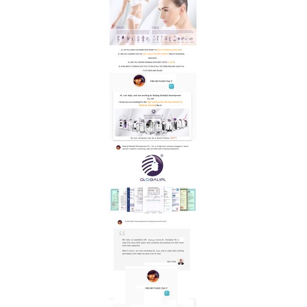 4 In 1 IPL Hair Removal Machine , IPL RF Beauty Equipment Without Any Pain