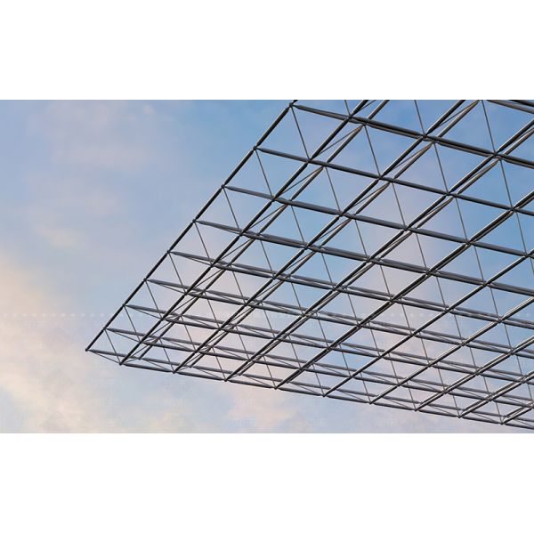 Large Span Steel Structure Stadium Rustproof High Strength Steel Space Frame Structure