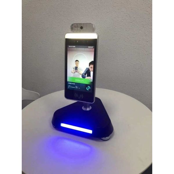 Экран 4 ИПС ЛКД дюйма доступа термометра распознавания лиц К.П.У. ядров терминал