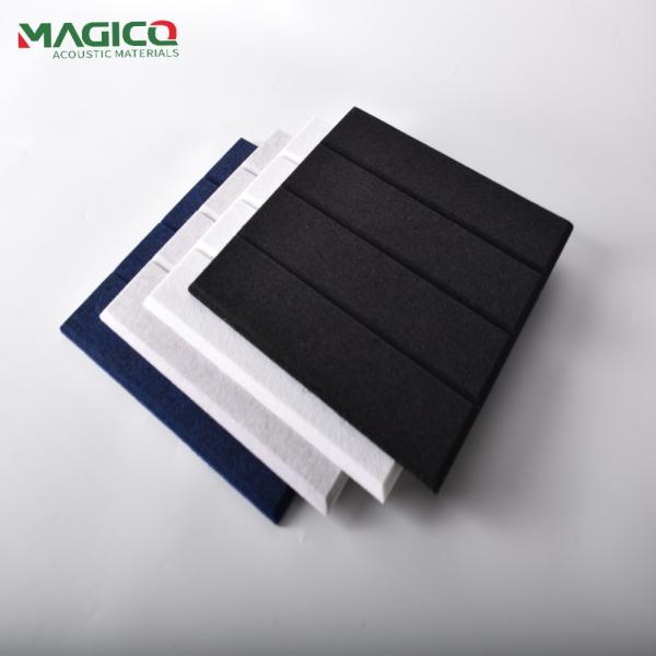 Polyester Fiber Sound Absorption Panel 9mm thick Acoustic Polyester Fiber Sheets