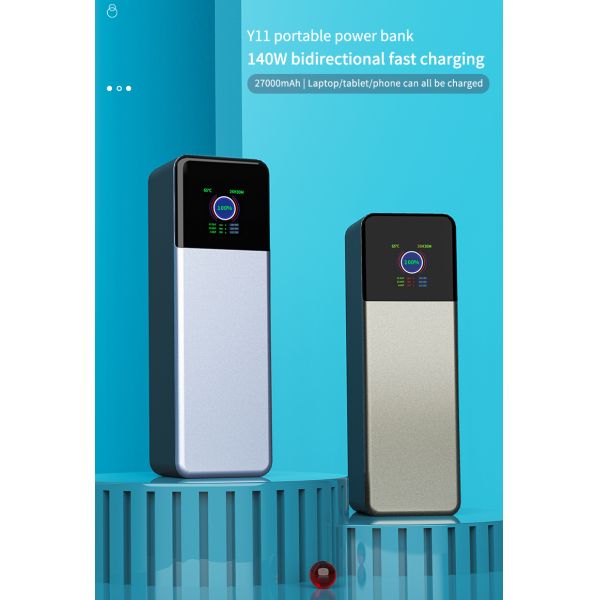 140W Mini Portable Power Bank With 27000mAh Battery And Intelligent Digital Display