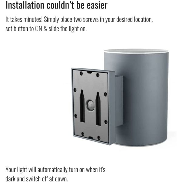 Водоустойчивая солнечная на открытом воздухе поднимающая вверх стена спуска освещает УЛЬТРАФИОЛЕТОВОЕ сопротивление IP65