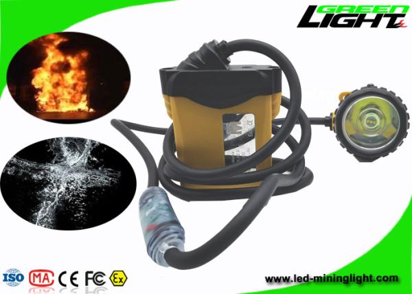 Explosion Prevention Mining Cap Lights , Cable Flashing Light GLC12-A For Underground