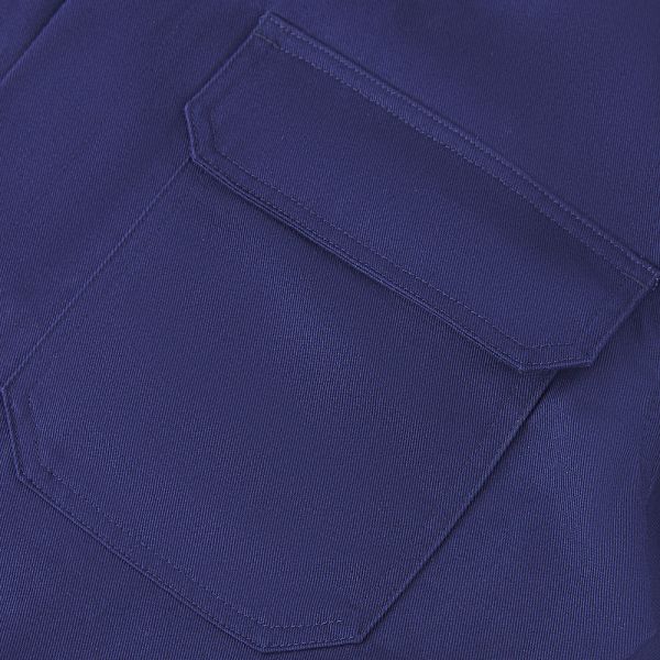 Tomax FR62 EN11612 Certified Full Cotton Fire Resistant Work Overall Arc Protection For Welding Work