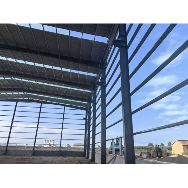 Galvanized anti-corrosion portal steel structure industrial building workshop factory building