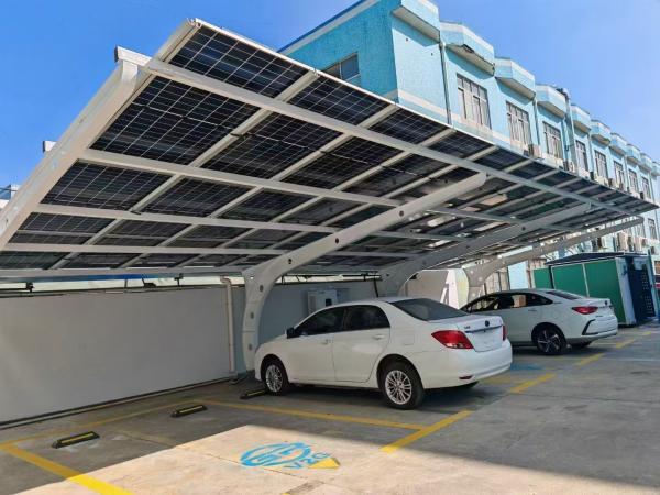 PV Integrated Solar Ev Charging Station For Large Buildings