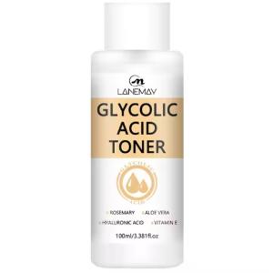 Private Label Beauty Products Face Care Refreshing Texture Hyaluronic Acid Lightening Anti-aging Glycolic Acid Toner for Face