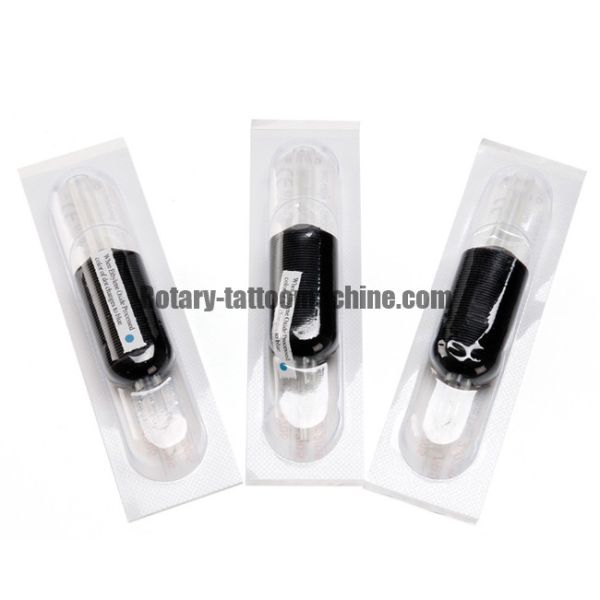Various Tips Disposable Tattoo Tubes Silicone Cover Black Color 25mm Diameter