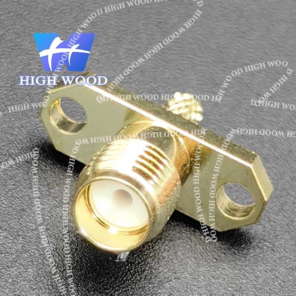 SMA Series RF Coaxial Connector,SMA-KFD 2-Hole Crimp Jack