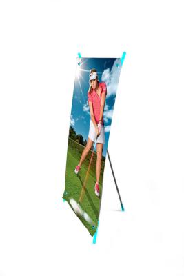 Indoor Stable Graphic Banner Stand Lightweight Mini X Banner Easy Build