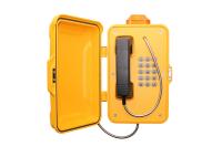 Tampa da Porta Telefone Reforçada com Botão de Aço Inoxidável Resistente a Vandalismo