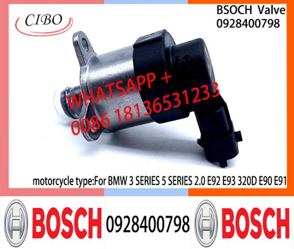 Válvula de controle 0928400798 da válvula 0928400798 de BOSCH DRV para BMW 3 SÉRIES 5 SÉRIES 2,0 E92 E93 320D E90 E91
