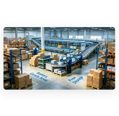 Battery / Magnetic Electronic Goods Sea Freight DDP Thailand Shipping