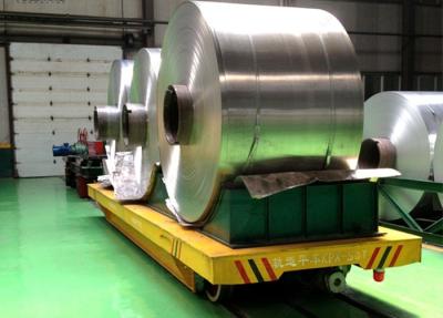 Facoty Material Transfer Self-Propelled Motorized Trackless Coil Handling Carts With Battery Driven