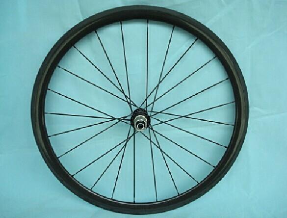 Hand built cheap Wheel Material 50mm*23mm 700c full carbon rim clincher road bike wheelset
