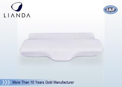Health Contour Memory Foam Pillows Specially Curved Fitting Human Neck And Head