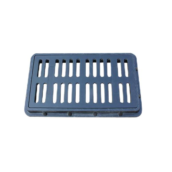 Composite Material En124 Light Duty Gully Grate For Water Engineering Plastic Gully Covers