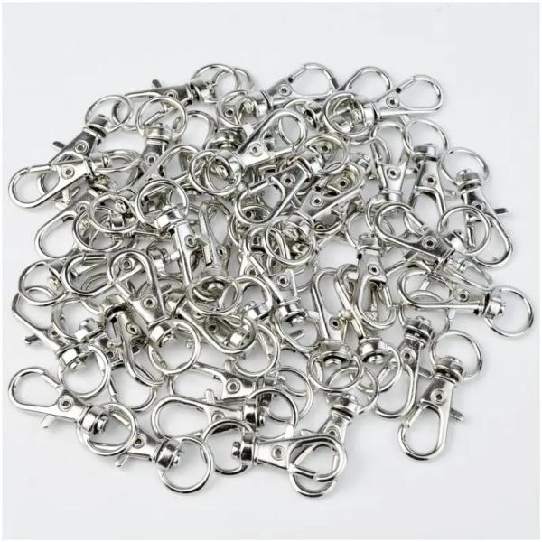 Stainless Steel Lobster Claw Clasp for Swivel Lanyard Snap Hook Other Applications