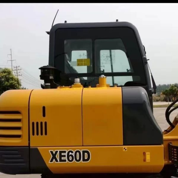 XCMG XE60D Cabina de la excavadora de vidrio templado.