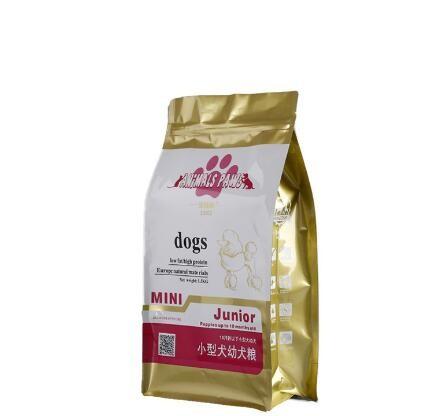 Wholesale Top Quality Custom Own Logo Block Bottom Wet Dog Food Pouch